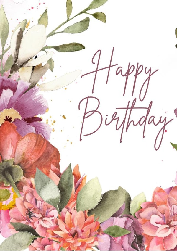 rose  red rose Birthday Card 20777 created by Alex White