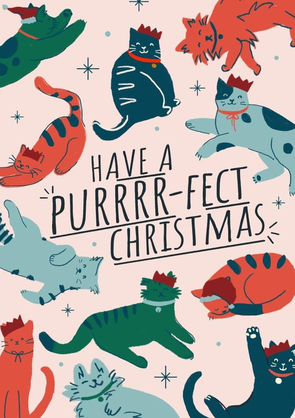 merry happy Christmas Card 10914 created by Wild Card