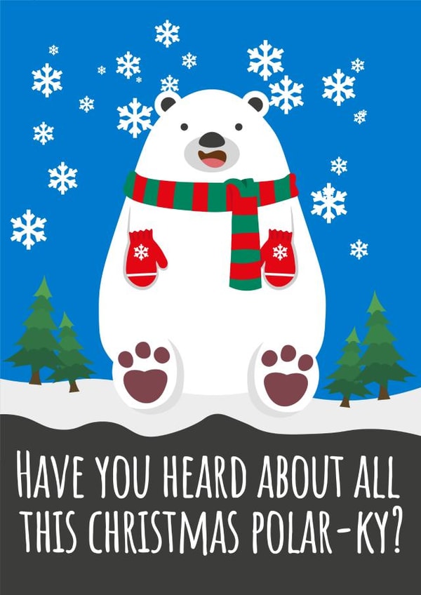 polar polar bear Card 42096 created by Haydn Pole