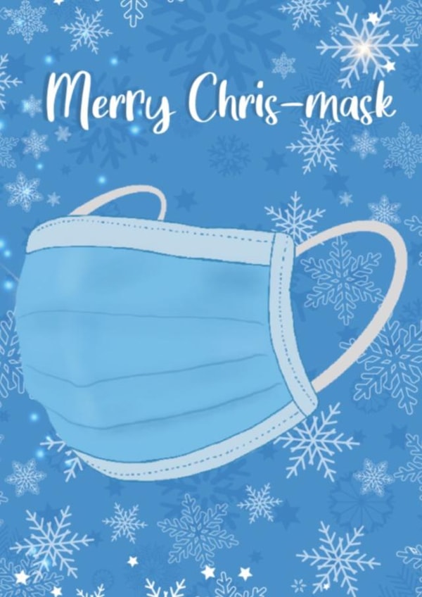 christmas face mask Card 36607 created by Chloe Turner