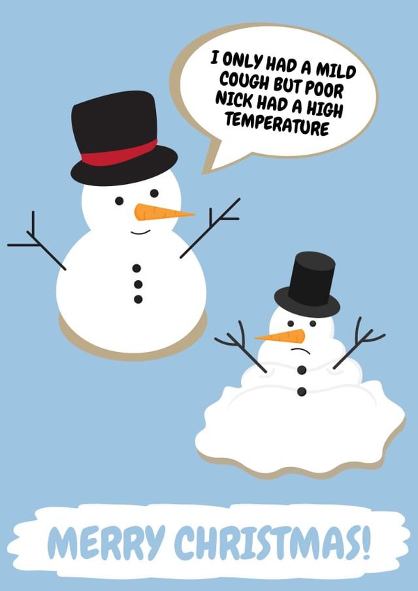 cv2020 lockdown Christmas Card 35309 created by Matt Lewis