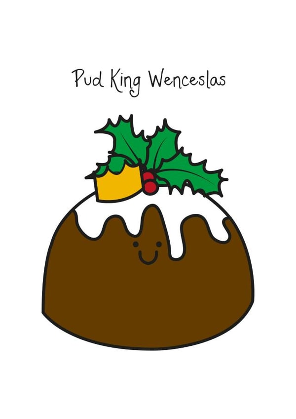 wenceslas king Christmas Card 40152 created by OdditeeUK