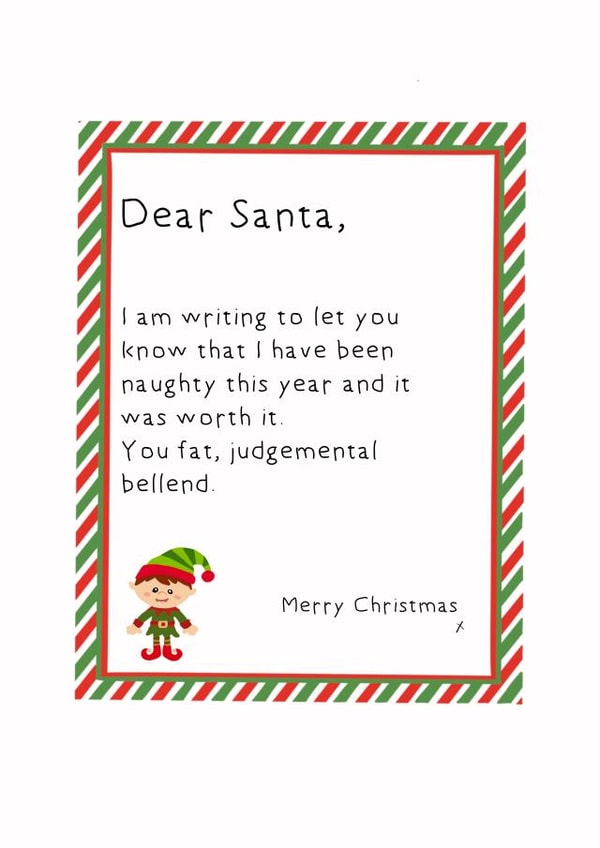 funny rude Christmas Card 19647 created by Stephenie Emily