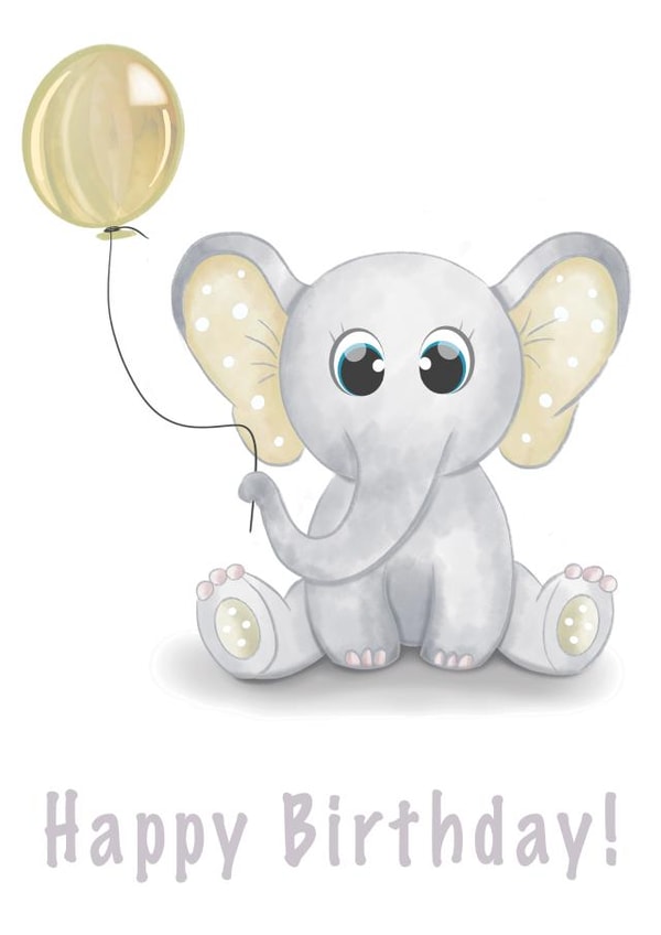 Birthday card for a special little one 1001 created by Ri