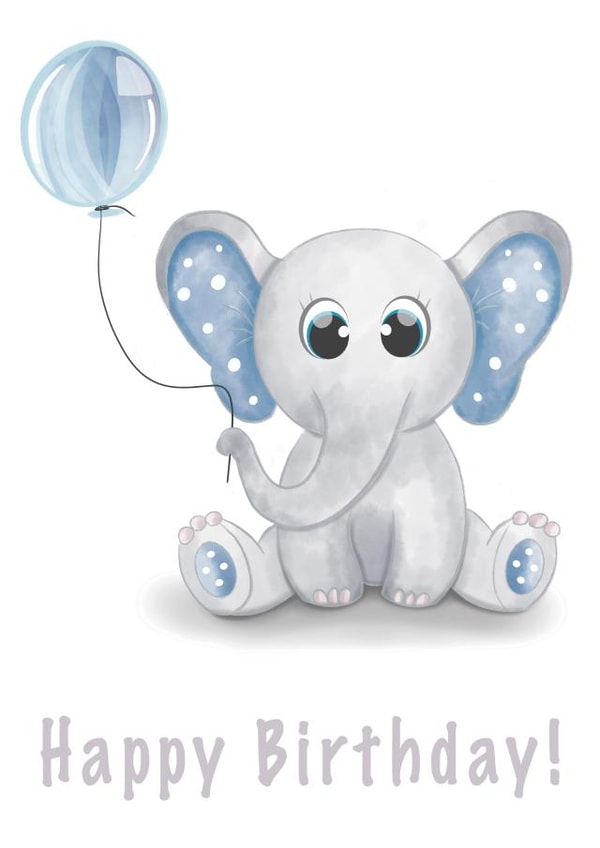 Birthday card for a special little one 1000 created by Ri