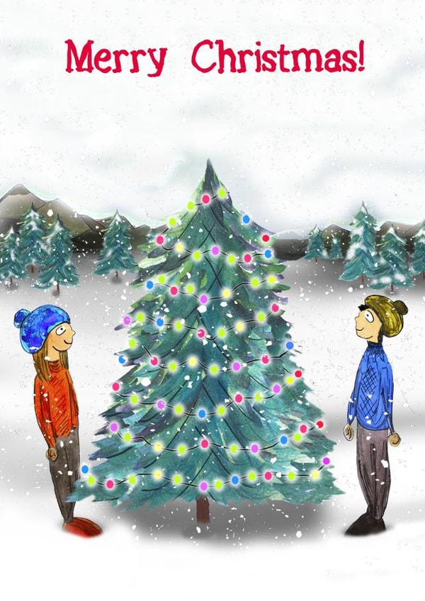 christmas christmas tree Card 39647 created by Laura Kavanagh