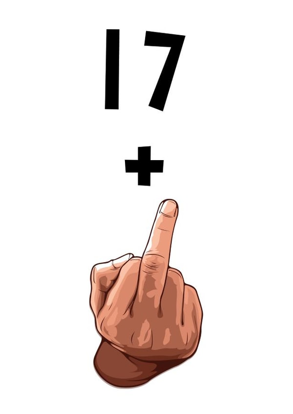 It's your 18th (rude) created by Oh You Know Aaron