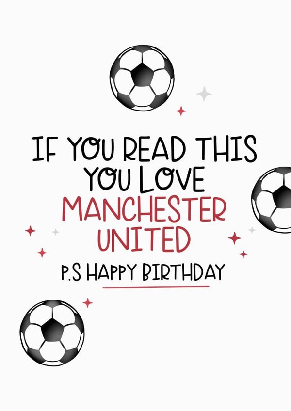 Manchester United birthday  created by Lucy Rose Party