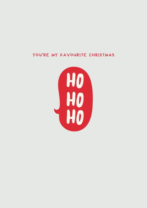 Christmas  ho ho ho Card 40627 created by Kate Rucker
