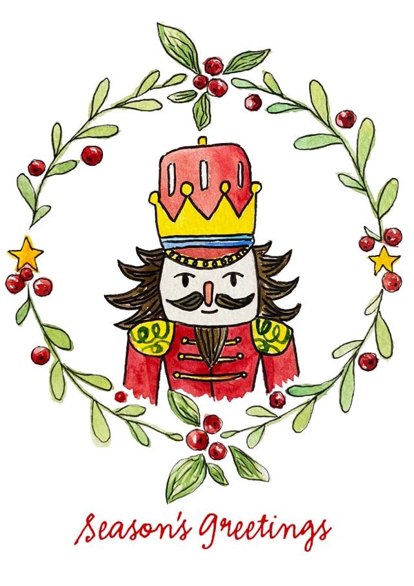 Seasons Greetings Christmas Card 20888 created by Ruka Made Treasures