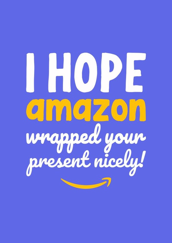 amazon funny Birthday Card 12428 created by Matt Lewis