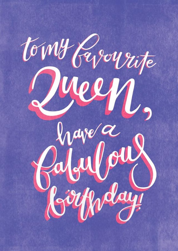 LGBT LGBTQ Birthday Card 20897 created by Feisty Letters