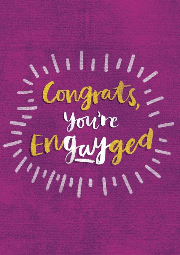 Engagement Proposal Card 46056 created by Feisty Letters