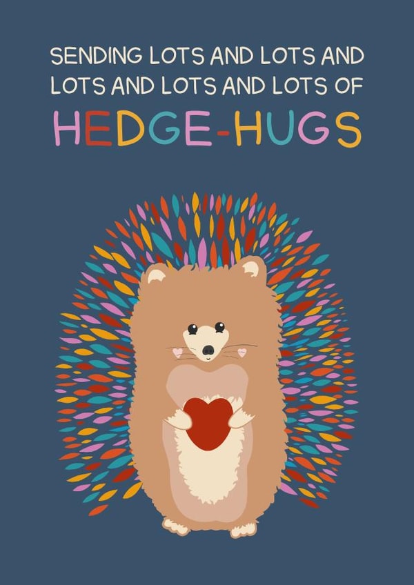 Sending Hedgehugs created by Tilly Scribbles