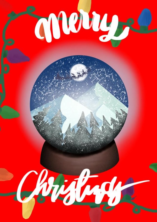 adult festive Christmas Card 43351 created by HelloPinky