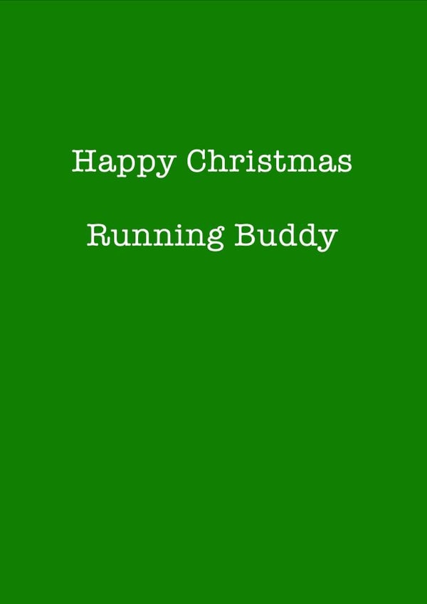 running running card Card 36803 created by Running Cards UK