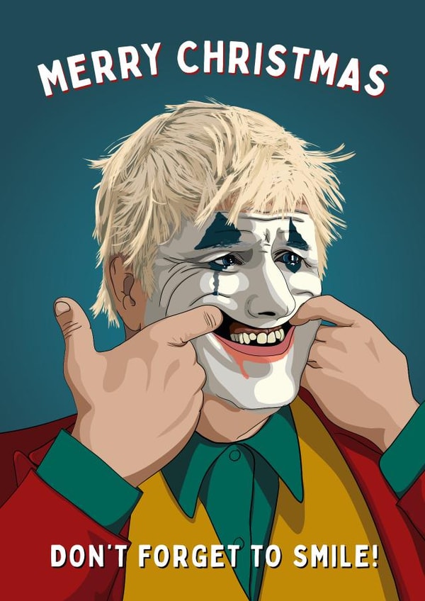 Christmas Boris Card 38346 created by Mr Muir