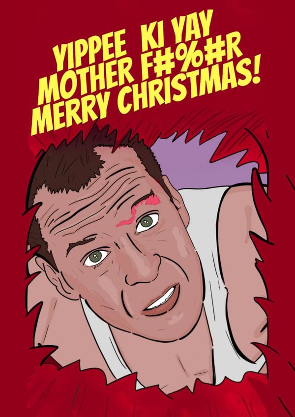 Film/TV/Netflix adult Christmas Card 45824 created by Rystar Card Designs