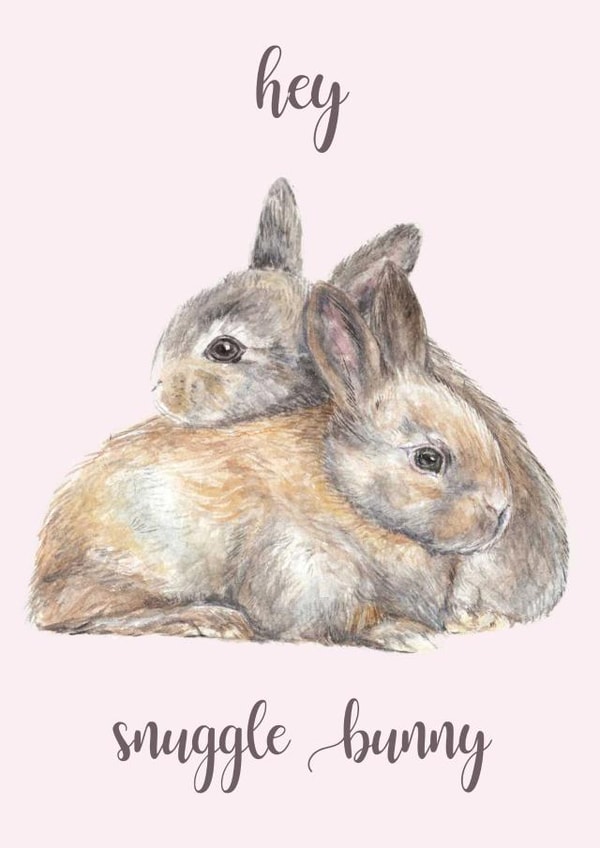 Hey Snuggle Bunny created by Wandering Laur