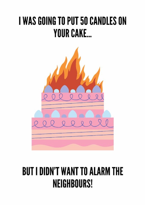 50 50th Birthday Card 16355 created by @Payne Designs