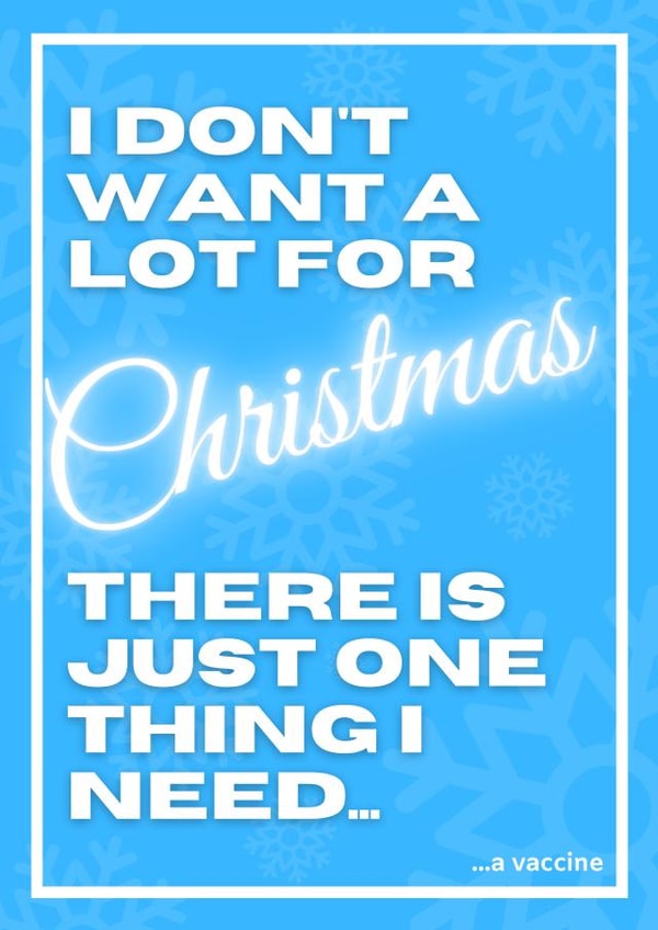 christmas Lockdown Card 42470 created by Holland & Best