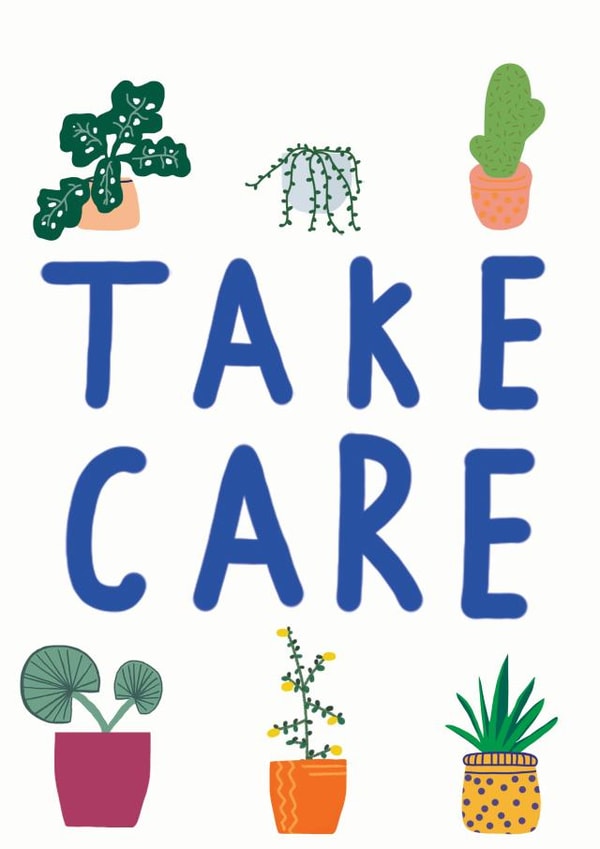 take care get well Get Well Card 17596 created by Isabel Canvas