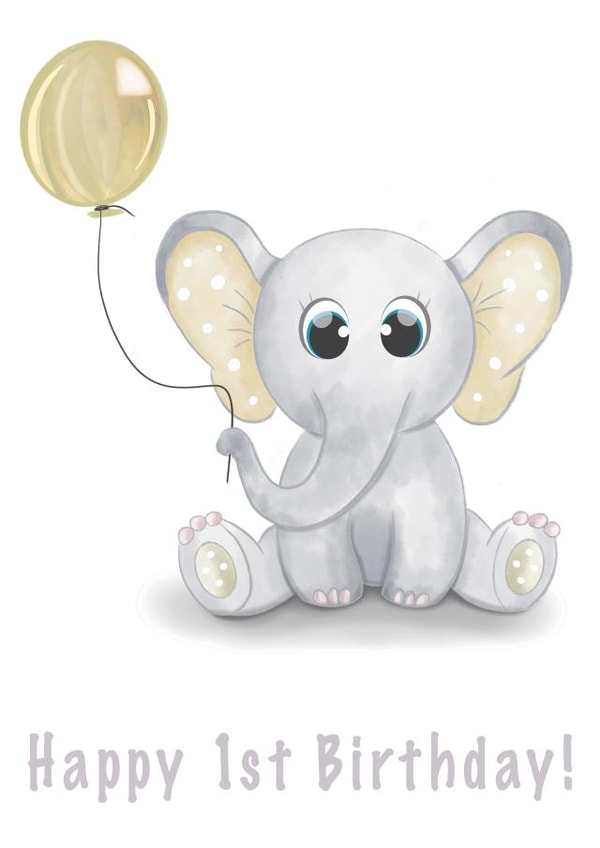 1st birthday card for a special little one 1000 created by Ri 