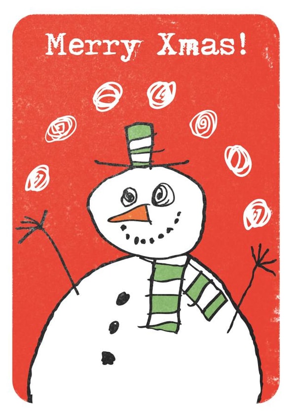 arty drawing Card 28525 created by Bird Blue Creative