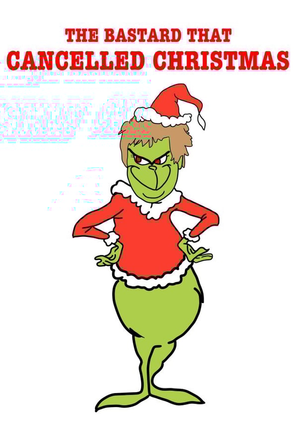 rude bastard Christmas Card 45573 created by Leon Olechnowicz-Simpson