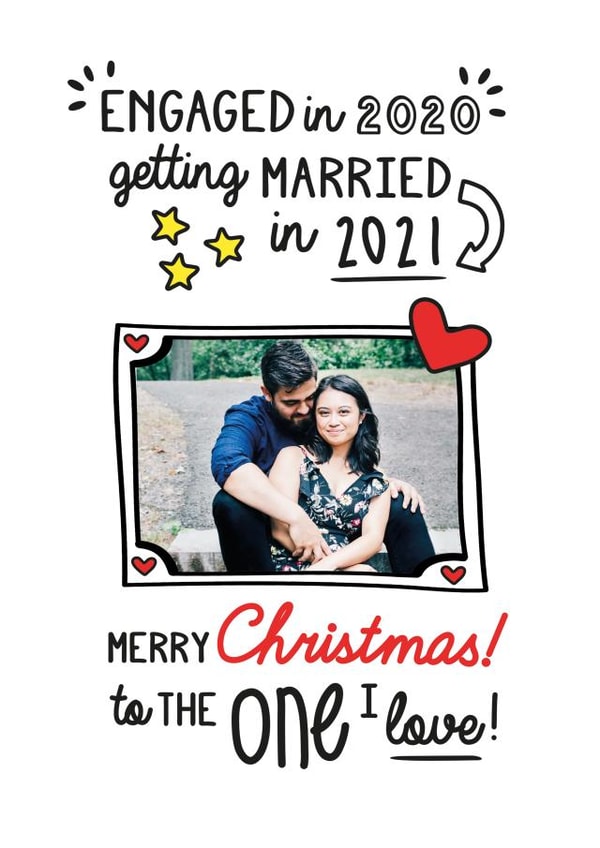 Cute Christmas Card - To The One I Love created by Jodie Gaul & Co