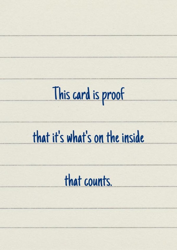 typography This Just because Card 6846 created by The Happy Bee