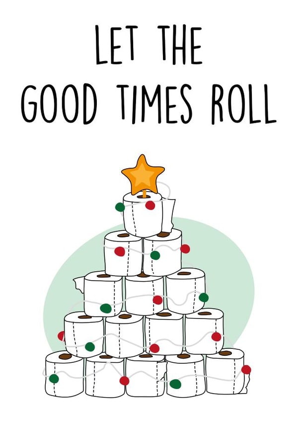 coronavirus christmas Card 46329 created by Emerald Cards