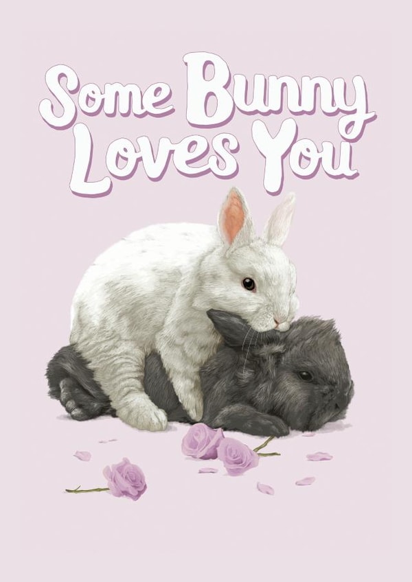 bunny valentines Anniversary Card 39946 created by Fasanian Artistry