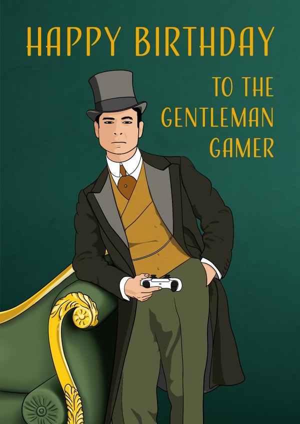 Happy Birthday to the Gentleman Gamer - PS5 created by Mr Muir