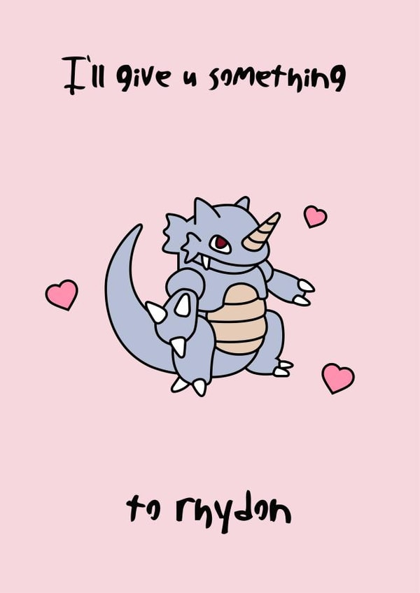 pokemon nintendo Valentines Day Card 11721 created by Rishi