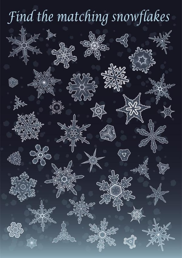 Christmas Snowflake Card 46147 created by Duncan Carty