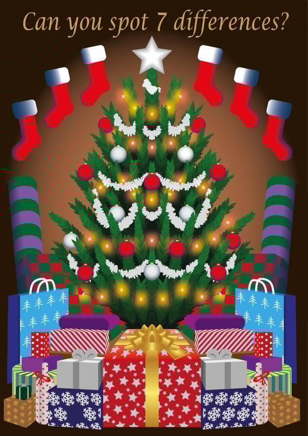 Christmas  Christmas Tree Card 46148 created by Duncan Carty