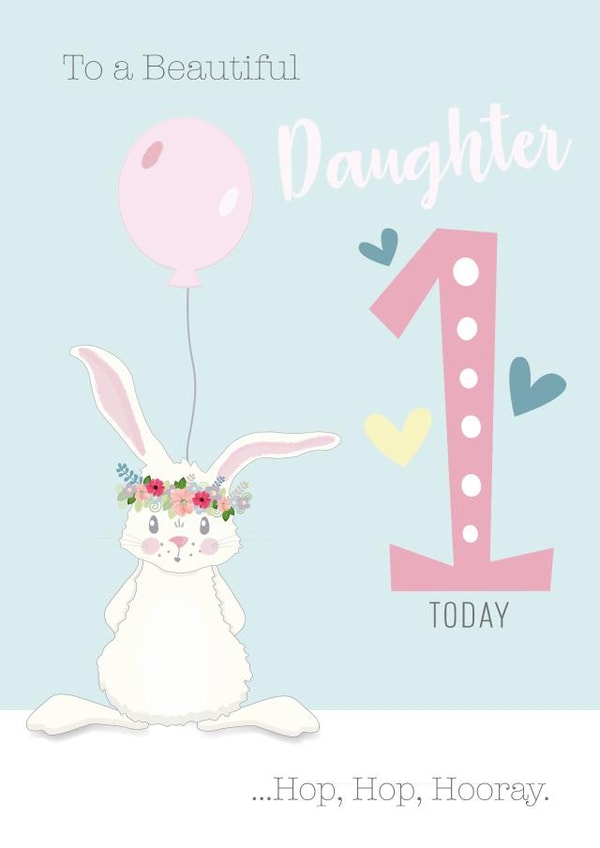 1 1st Birthday Card 20982 created by Little FreyFrey Co.