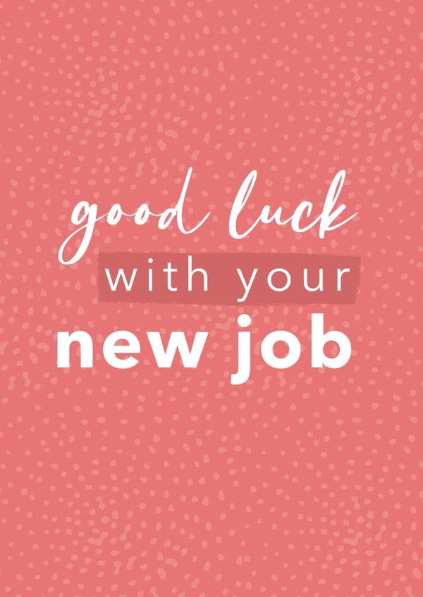 spot coral New Job Card 16010 created by Laura