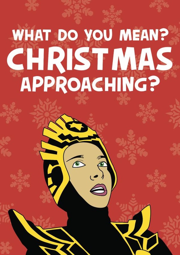 flash gordon funny Christmas Card 42819 created by Bananas About Movies