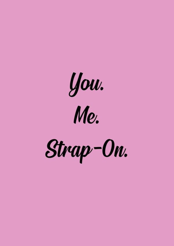 list adult Valentines Day Card 39530 created by The Sweary Card Co