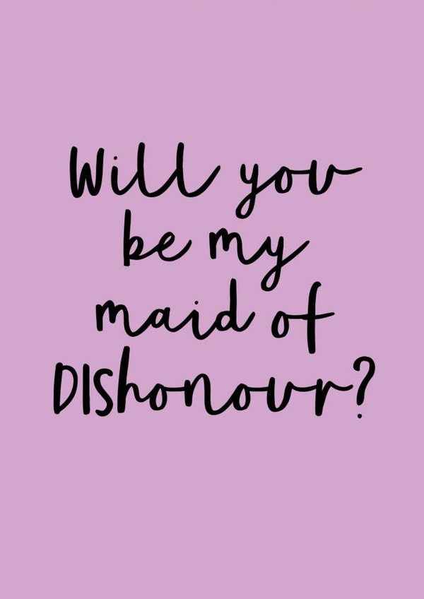adult funny Engagement & Marriage Card 39532 created by The Sweary Card Co