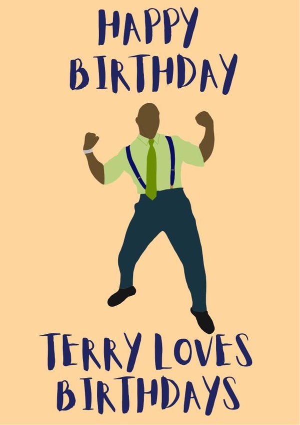 brooklyn 99 brooklyn nine nine Birthday Card 13405 created by Swisa Creates