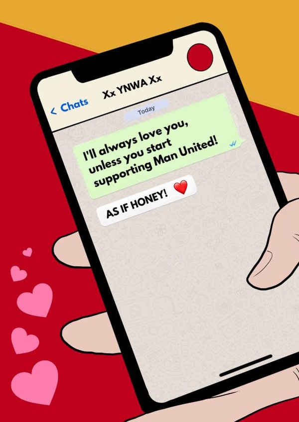 Liverpool YNWA Valentines Day Card 43591 created by Elgo Designs