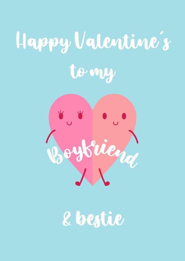 boyfriend for him Valentines Day Card 42474 created by Zoe Shepherd