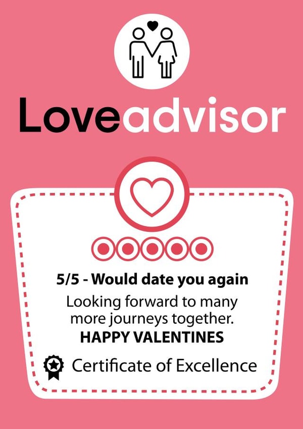 advisor Love Valentines Day Card 43312 created by Designer By Lockdown