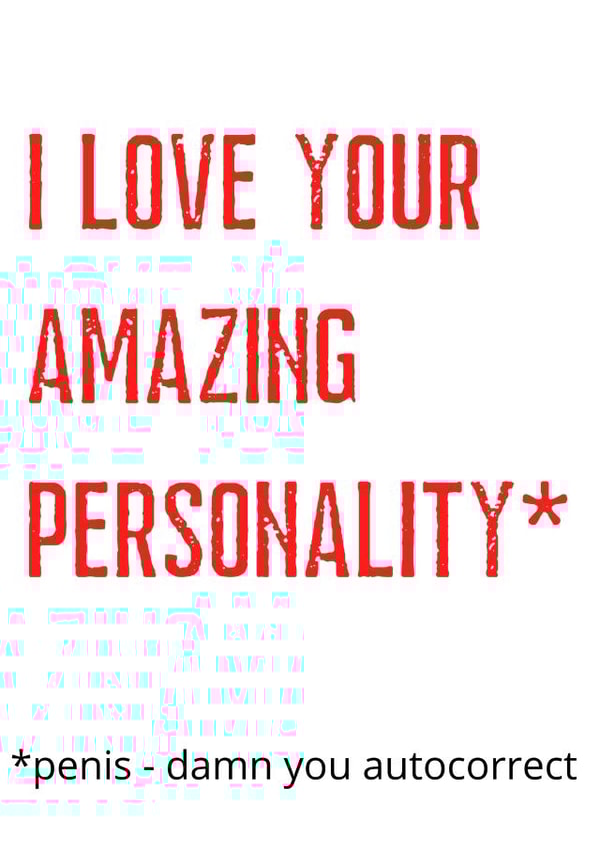 amazing personality Valentines Day Card 29094 created by The Happy Bee