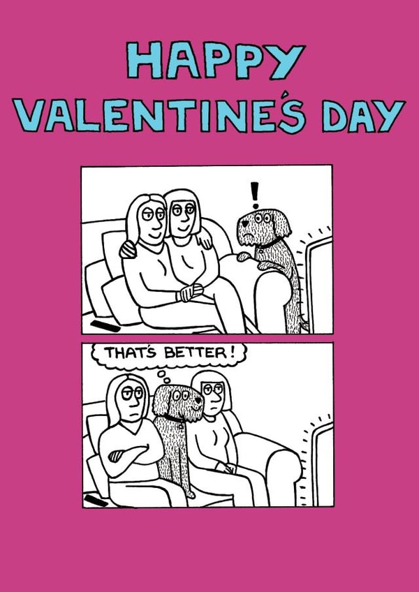 pets dog Card 1973 created by Off The Leash Cartoons by Rupert Fawcett