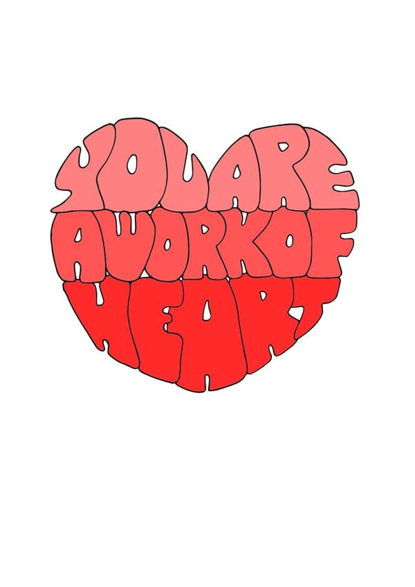 You Are Valentines Day Card 42848 created by Wild Housecat Designs