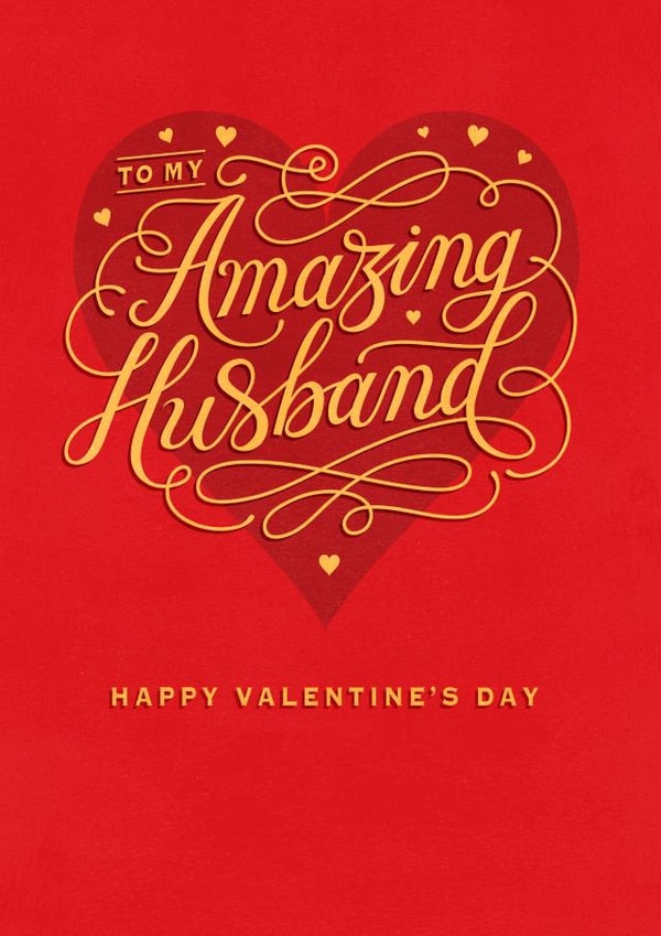 Husband - Valentine’s Day - Classic created by Dalia Clark Design